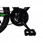 Велосипед FORTE WARRIOR размер рамы 15" размер колес 24" черно-зеленый (117806)