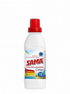 Средство для стирки цветных вещей "SAMA" "Color" 500 мл2