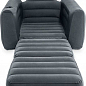 Надувное кресло, черное ТМ "Intex" (66551) цена