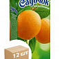 Нектар апельсиновый (с мякотью) ТМ "Садочок" 0,95л упаковка 12шт