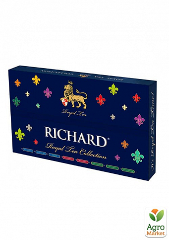 Чай Royal Tea Collection (асорті) у диспансері ТМ "Richard" 40 саше