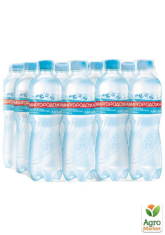 Мінеральна вода Миргородська слабогазована 0,5л (упаковка 12 шт) - фото 3