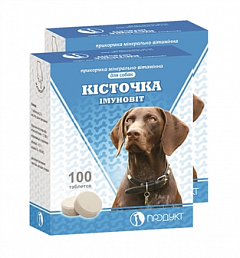 Продукт Косточка Иммуновит Минерально - витаминная подкормка для собак  200 г (3402910)1