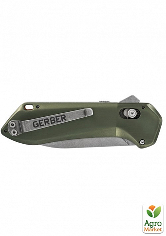 Нож Gerber Highbrow Compact Green 30-001686 (1028499) - фото 2