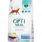 Сухой полнорационный корм для взрослых кошек Optimeal с высоким содержанием трески 10 кг (3396080)