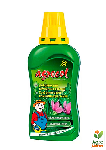 Добриво (гель) для рослин на балконах і терасах 6-4-8 ТМ "Agrecol" 1л