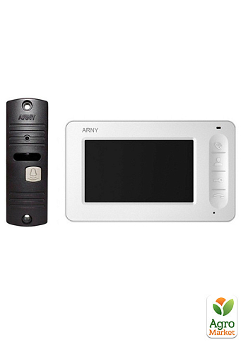 Комплект відеодомофону Arny AVD-4005 white