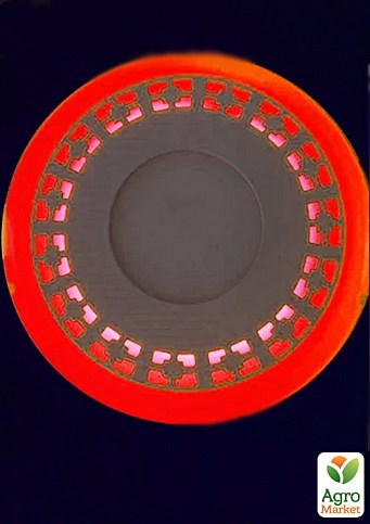 LED панель Lemanso  LM541 "Кубики" круг  6+3W красная подсв. 540Lm 4500K 85-265V (331653)