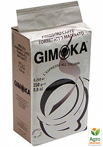 Кофе молотый (Gusto Ricco Biancо) белый ТМ "GIMOKA" 250г упаковка 20шт - фото 2