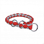 Нашийник-зашморг для собак Cavo (35-41см/12мм, червоний/срібло) "TRIXIE" TX-14373