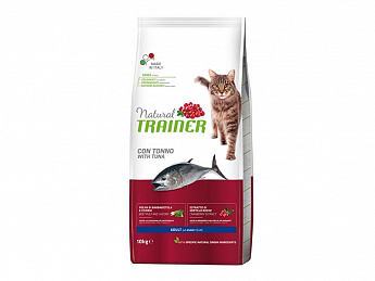 Trainer Natural Cat Adult Сухой корм для кошек с тунцом 10 кг (2469940)
