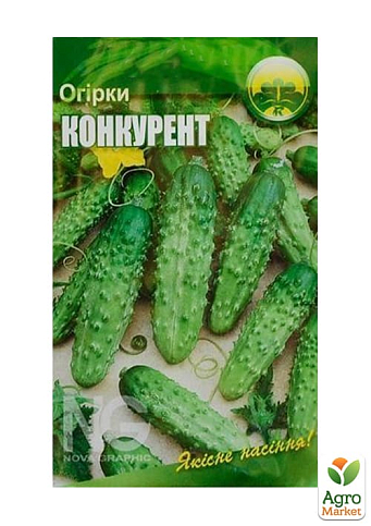 Огірок "Конкурент" ТМ "Весна" 0.5г - фото 2