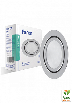 Светодиодный светильник Feron LN7 3W хром (28904)2