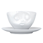 Чашка з блюдцем для кави Tassen "Поцілунок" (200 мл), порцеляна (TASS14201/TA)