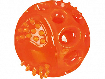 Trixie Іграшка для собак м'яч миготливий з термопластичної гуми діаметр 7,5 см (3364350)