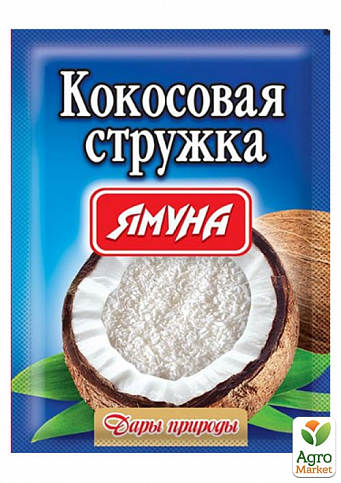 Кокосова стружка біла ТМ "Ямуна" 100г упаковка 25шт - фото 2