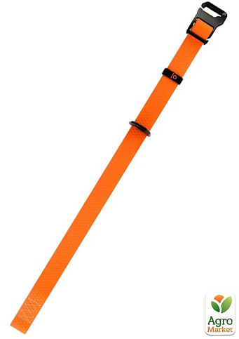 Нашийник EVOLUTOR, регульований, універсальний розмір (ширина 25мм, довжина 25-70 cм) оранжевий (42434) - фото 3