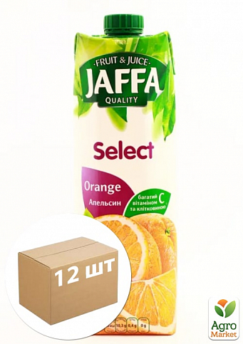 Апельсиновий нектар Новий дизайн ТМ "Jaffa" tpa 0,95 л в упаковці 12шт