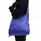 Складна компактна сумка-шоппер синя SShopping bag to roll up SKL11-322287