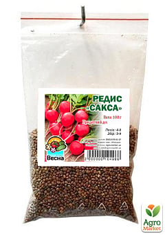 Редис "Сакса" ТМ "Весна" 100г4