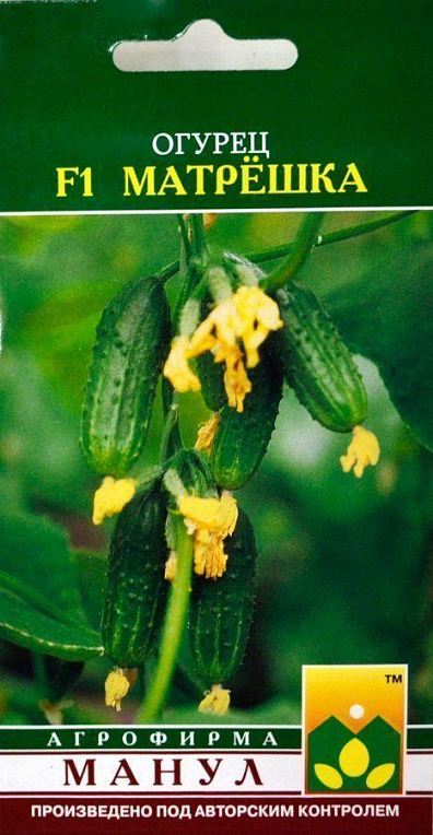 Огурец "Матрешка F1" ТМ "Манул" 12шт