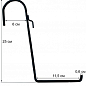 Крепление металлическое для балконных горшков Kemer (11356) купить