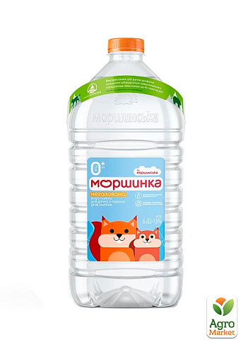 Мінеральна вода Моршинка для дітей негазована 6л (упаковка 2 шт) - фото 5