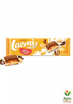 Шоколад (карамель-арахіс) ВКФ ТМ "Lacmi" 295г1