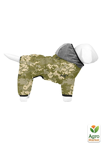 Комбинезон для собак WAUDOG Clothes, рисунок "Милитари", S30, В 57-59 см, С 40-43 см (418-4026)