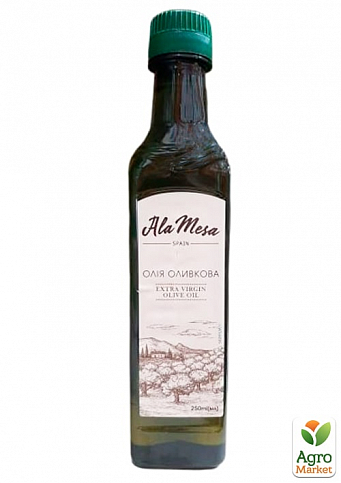 Оливкова олія "Virgen Extra" ТМ "AlaMesa" 0.25л упаковка 12шт - фото 2