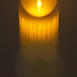 Свічка LED Lemanso 75*200мм 2700K 3xAAA (немає в компл.) IP20 / LM36005 (+пульт, еф. полум'я) (336504) купить