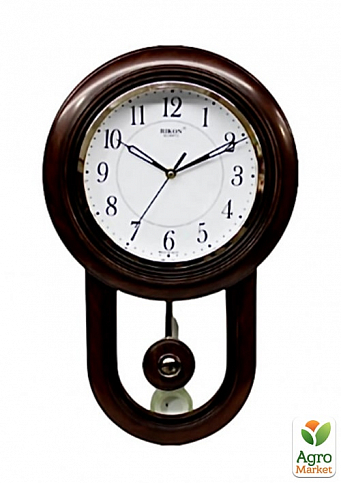 Настенные часы Rikon RK 4751 (Brown off White)