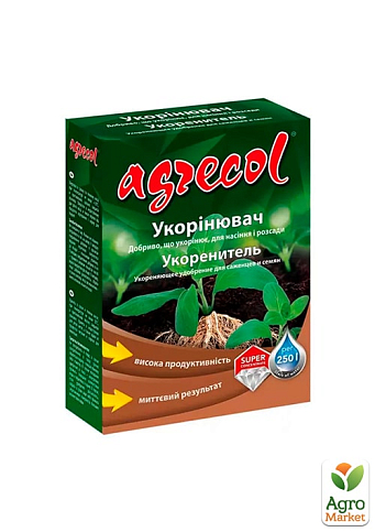 Добриво для вкорінення саджанців і насіння (кристалічне) 5-13-5 ТМ "Agrecol" 200г
