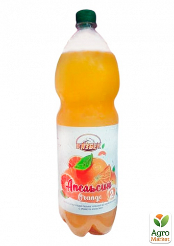 Напій сильногазований Апельсин ТМ "Казбек" 2л