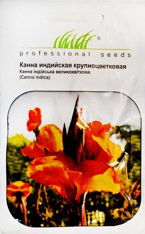 Канна індійська "Крупноквіткова" ТМ "Hem Zaden" 5шт