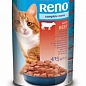Корм консервированный РЕНО Консервы для кошек Говядина  415 г (1343532)