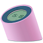 Будильник-лампа "THE EDGE LIGHT" с регулировкой яркости, розовый (G001PK)