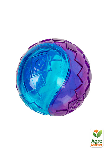 Игрушка для собак Мяч с пищалкой GiGwi BALL, резина, 8 см (2326)