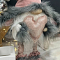 Скандинавський Новорічний Гном у вушанці з пудровий коробочкою H=75 см (Y-183) цена