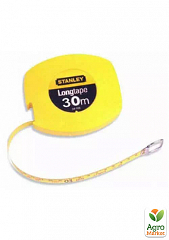 Рулетка вимірювальна STANLEY "Longtape", 30мх9,5мм, в пластмасовому корпусі. 0-34-108 ТМ STANLEY2