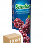 Нектар виноградный (из красного винограда) ТМ "Sandora" 0,95л упаковка 10шт