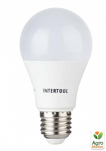 Світлодіодна лампа LED 15 Вт, E27, 220 В INTERTOOL LL-0017