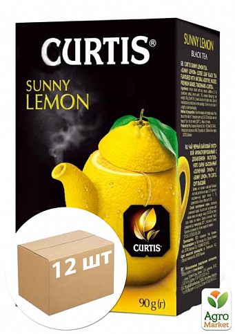 Чай Sunny Lemon (пачка) ТМ "Curtis" 90г упаковка 12шт