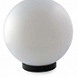 Куля діаметр 150 біла Lemanso PL2102 макс. 25W + база з E27 (331101)