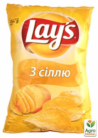 Картофельные чипсы (с солью) ТМ "Lay`s" 60г