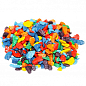 Цветные декоративные камни "Микс Радуга" фракция 5-10 мм 1 кг