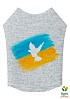 Майка для собак WAUDOG Clothes малюнок "Прапор", XS30, B 40-46 см, З 23-28 см (293-0229)