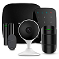 Комплект сигнализации Ajax StarterKit + KeyPad black + Wi-Fi камера 2MP-C22EP-A