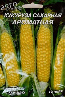 Кукурудза "Ароматна" ТМ "Насіння України" 20г2