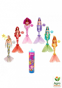 Кукла Barbie "Цветное перевоплощение", серия "Радужные русалочки"1